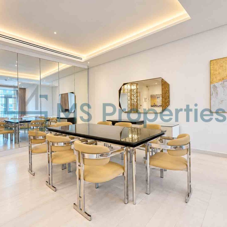 Premium Furnished 2 BHK + Maid w/ Balcony | Sea View | QCool Included