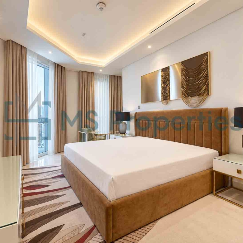 Premium Furnished 2 BHK + Maid w/ Balcony | Sea View | QCool Included