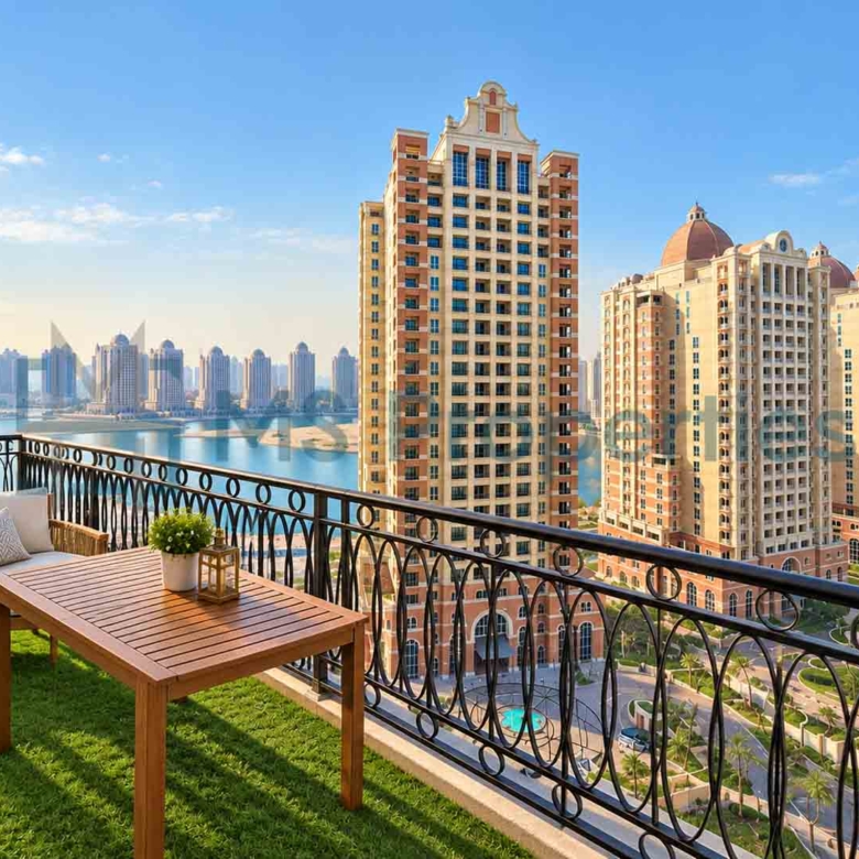 Luxurious 2 Bedrooms + Maid | Amazing View Balcony