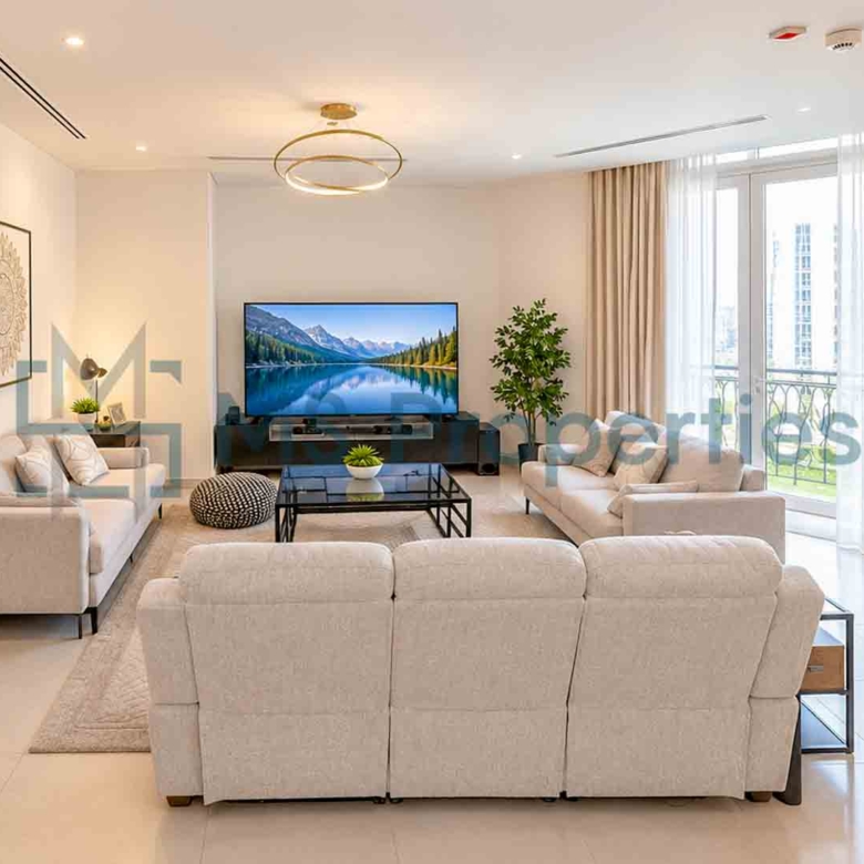 Luxurious 2 Bedrooms + Maid | Amazing View Balcony