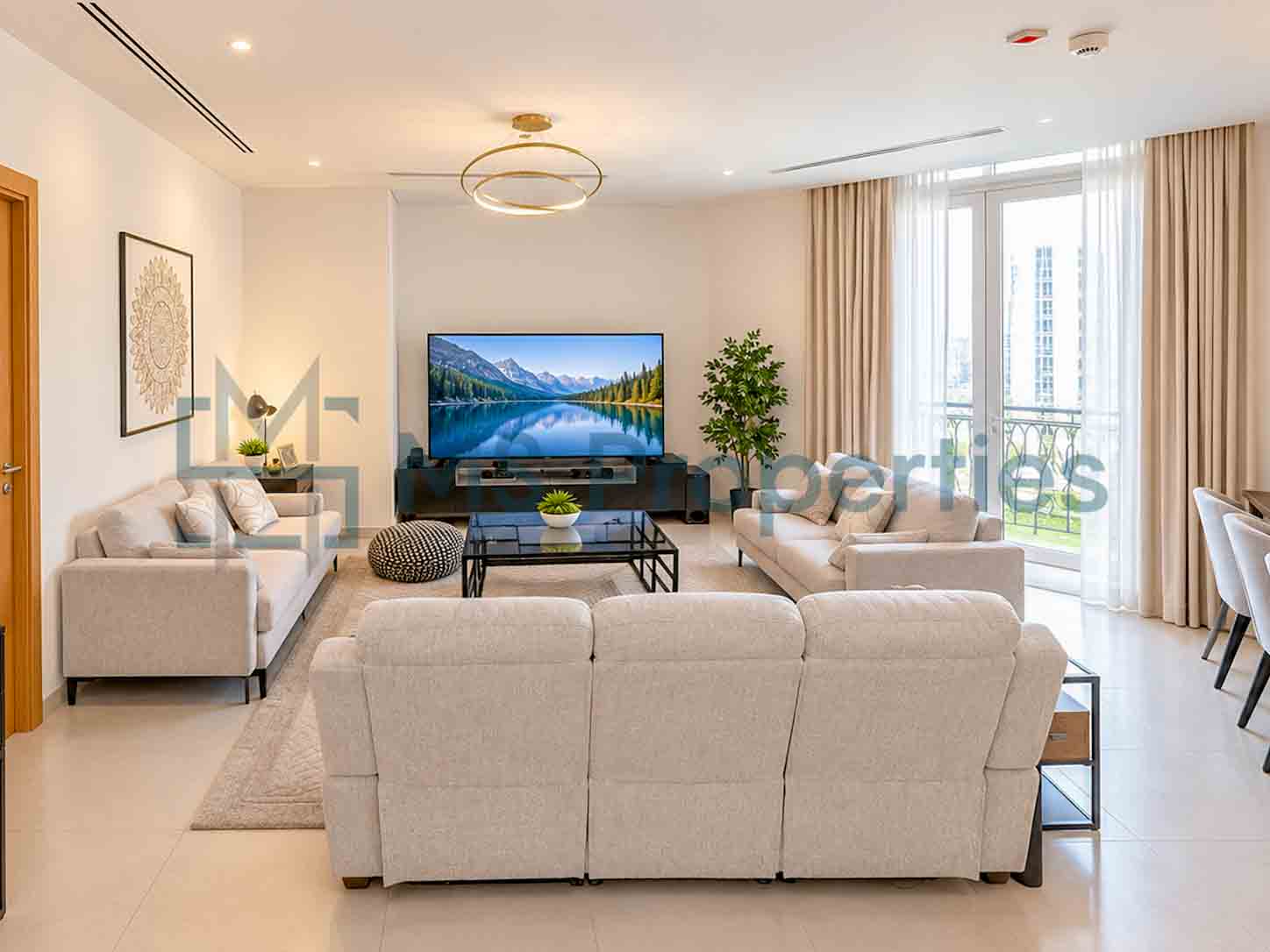 Luxurious 2 Bedrooms + Maid | Amazing View Balcony
