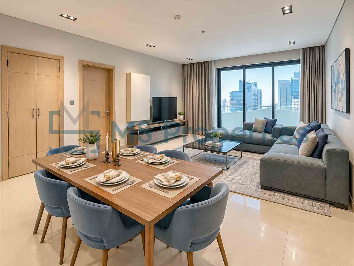 Exclusive 1 Bedroom Furnished with Balcony | Bills Included