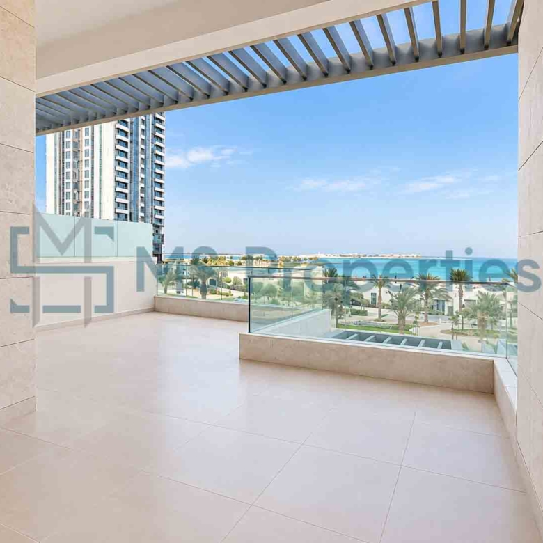 Exclusive Furnished 2BR Chalet Duplex | Sea View Balcony | Beach Access