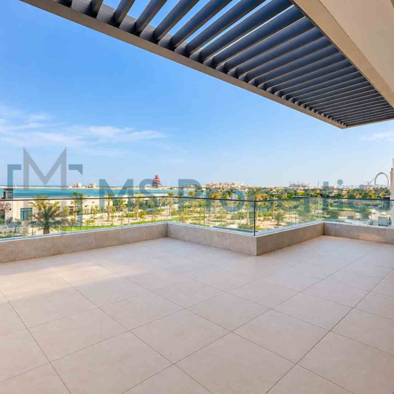 Exclusive Furnished 2BR Chalet Duplex | Sea View Balcony | Beach Access