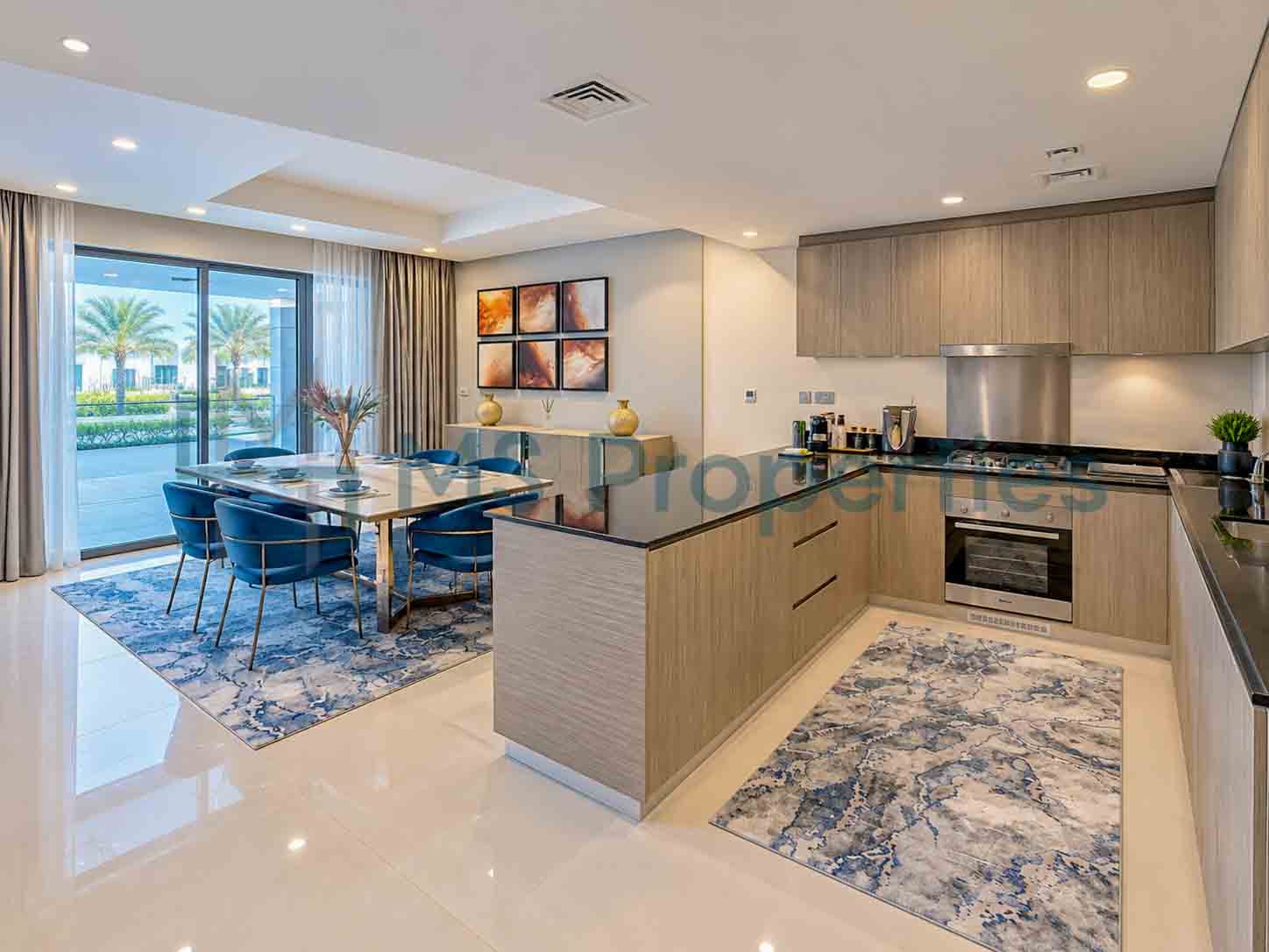 Exclusive Furnished 2BR Chalet Duplex | Sea View Balcony | Beach Access