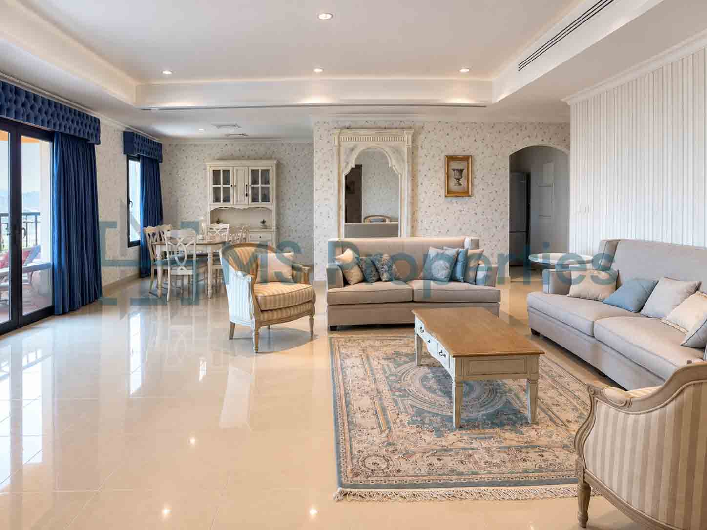 Full Marina View | Modern 2 BHK Furnished with Balcony
