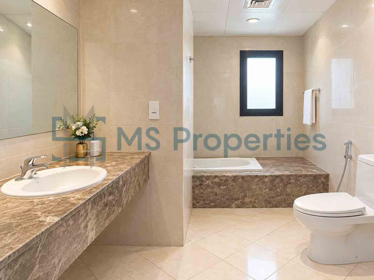 Full Marina View | Modern 2 BHK Furnished with Balcony