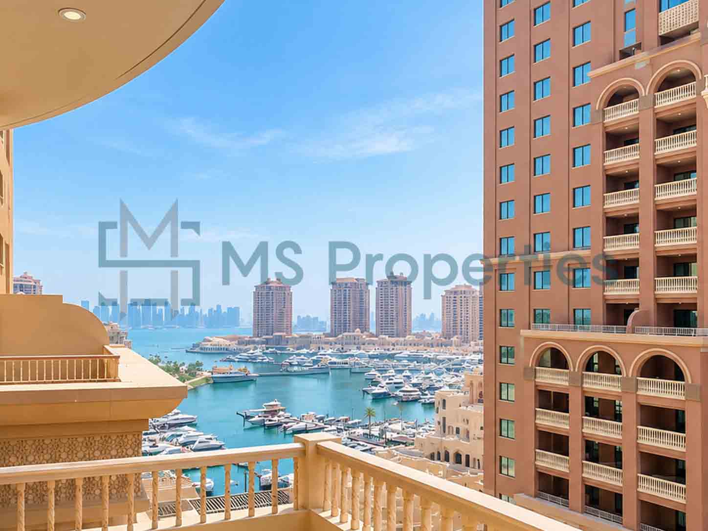 Elegant 1BDR Furnished with Stunning View Balcony