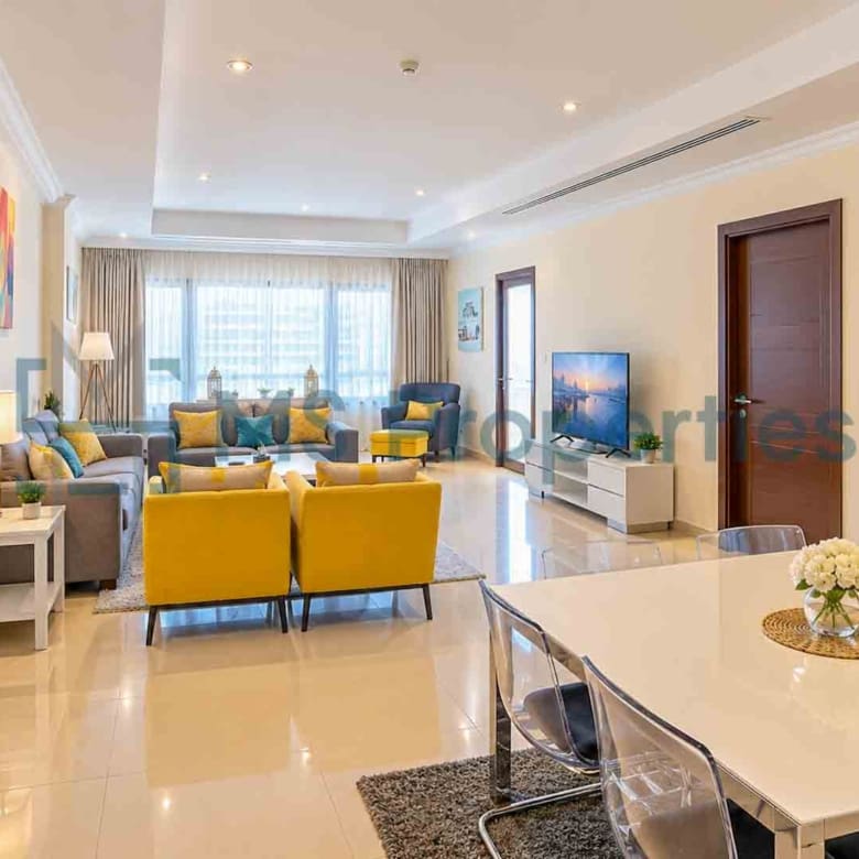 Elegant 1BDR Furnished with Stunning View Balcony