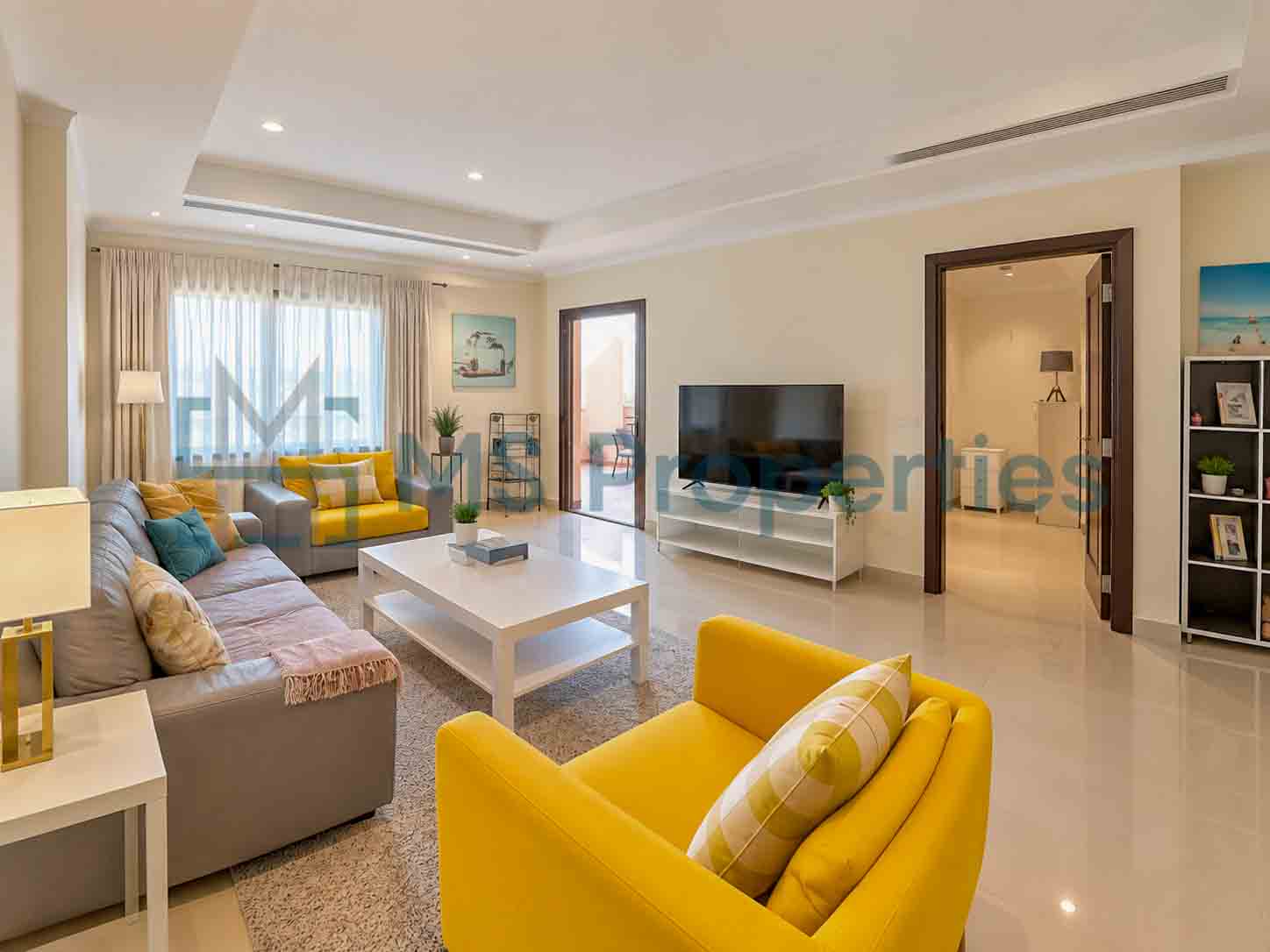 T13_514_-6 Elegant 1BDR Furnished with Stunning View Balcony