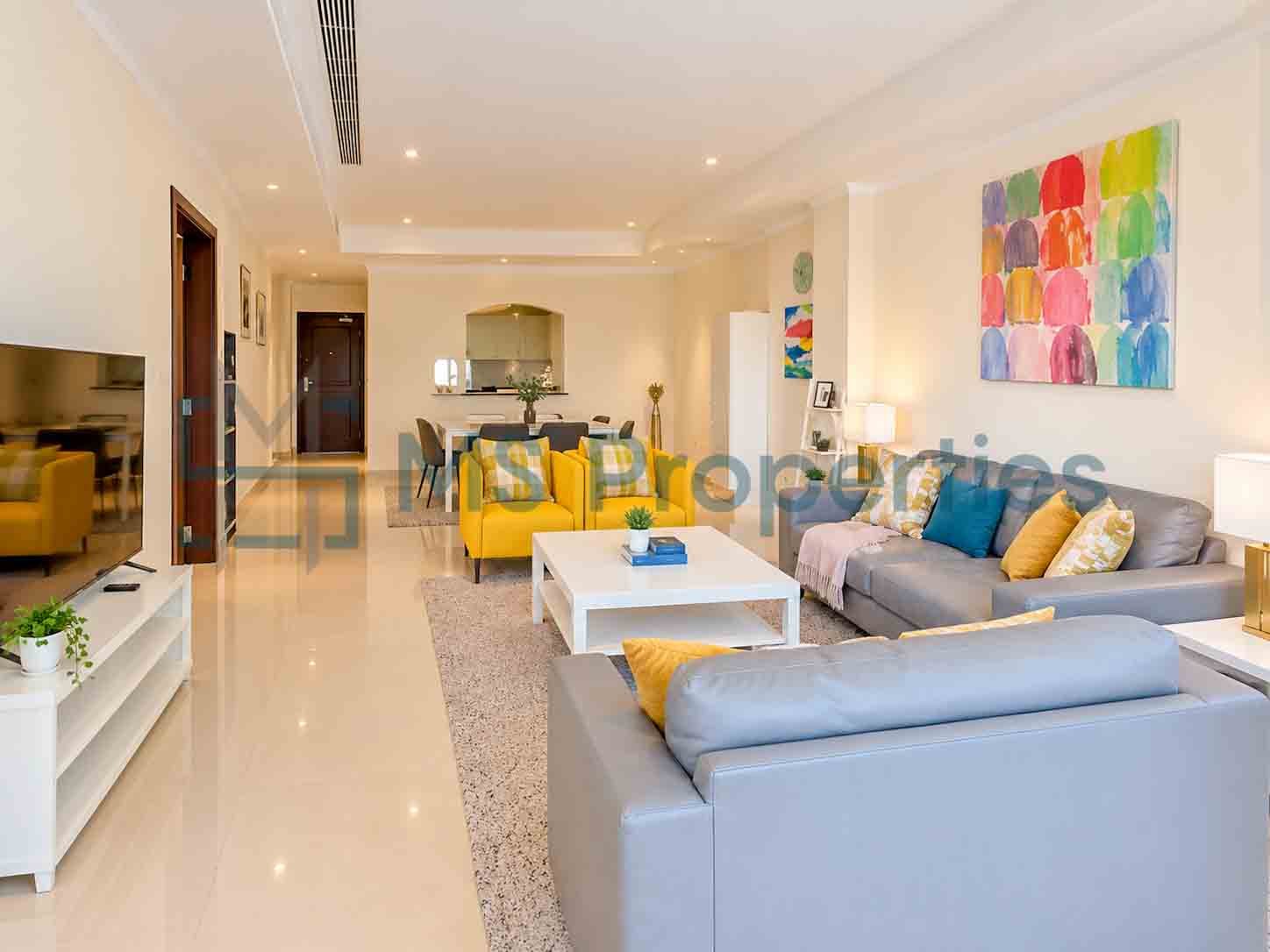 Elegant 1BDR Furnished with Stunning View Balcony