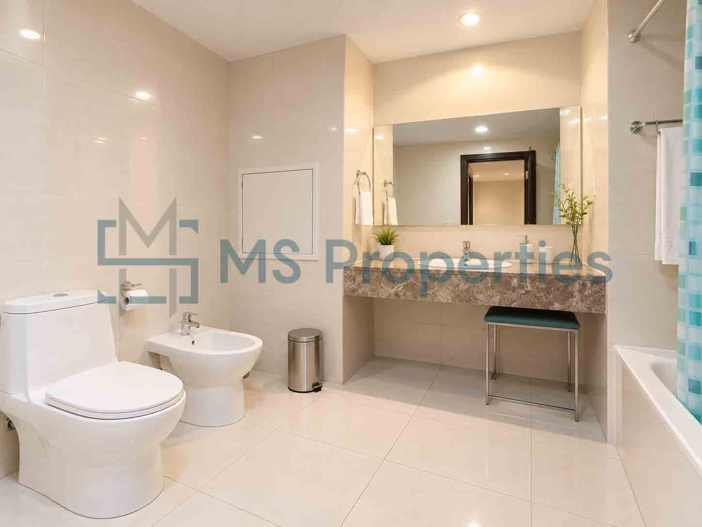 Elegant 1BDR Furnished with Stunning View Balcony