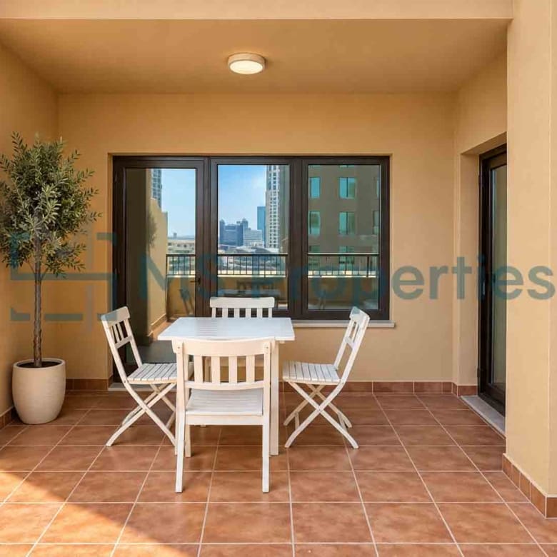 Elegant 1BDR Furnished with Stunning View Balcony
