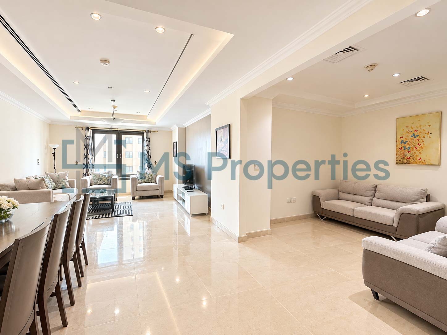Classic and Elegant 2 BHK Furnished | with Balcony