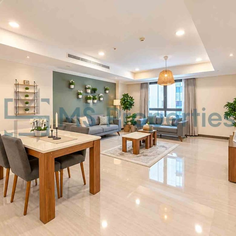 Well-Maintained 1 BHK Furnished with Stunning View