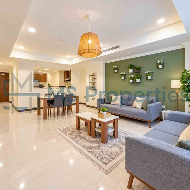 Well-Maintained 1 BHK Furnished with Stunning View