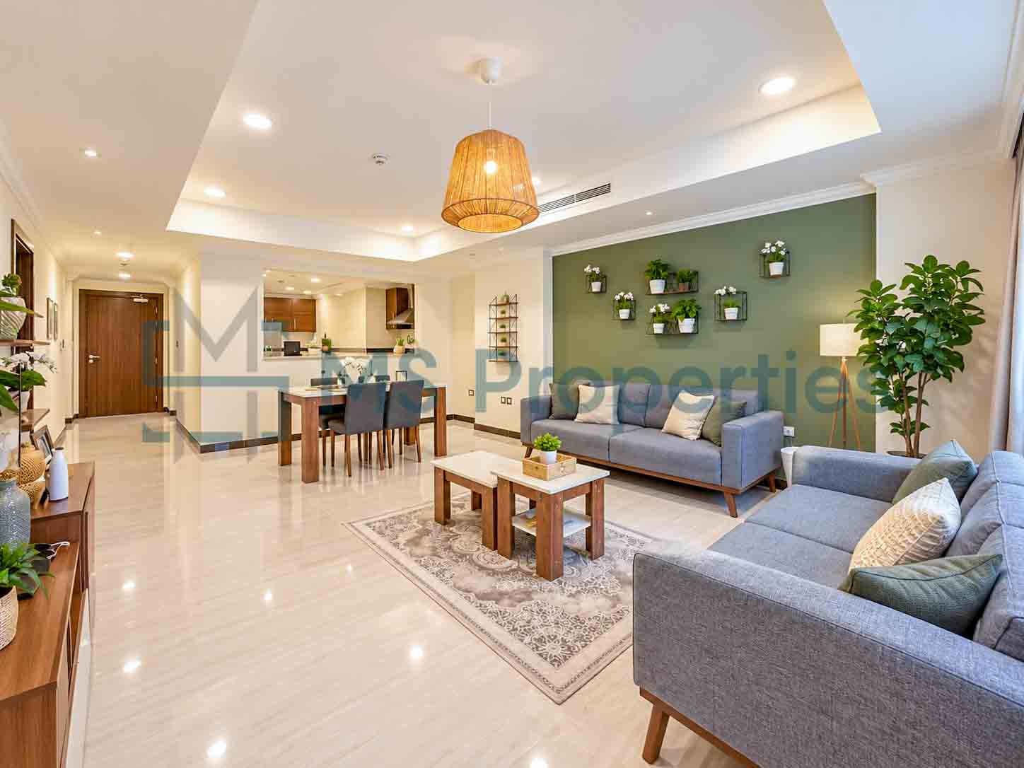 Well-Maintained 1 BHK Furnished with Stunning View