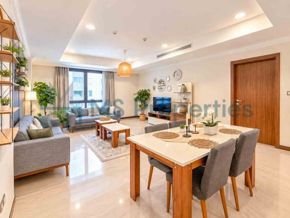 Well-Maintained 1 BHK Furnished with Stunning View