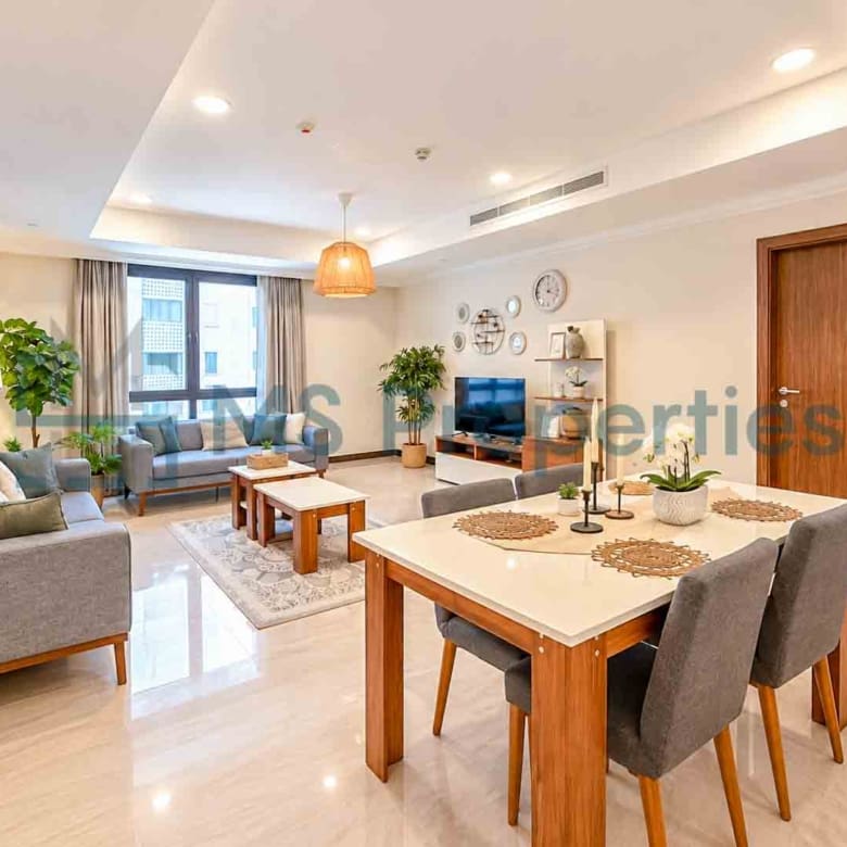 Well-Maintained 1 BHK Furnished with Stunning View