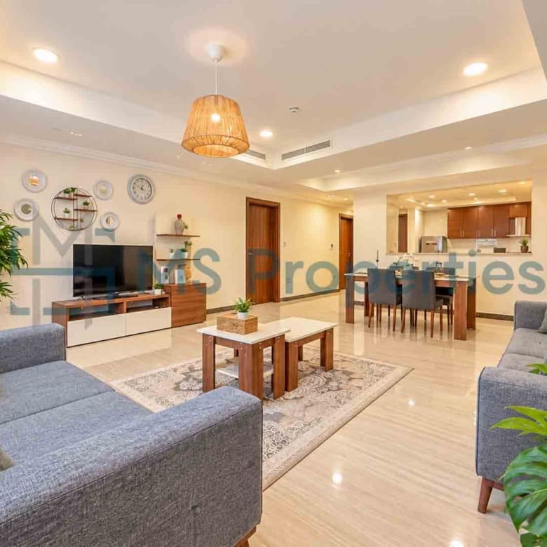 Well-Maintained 1 BHK Furnished with Stunning View