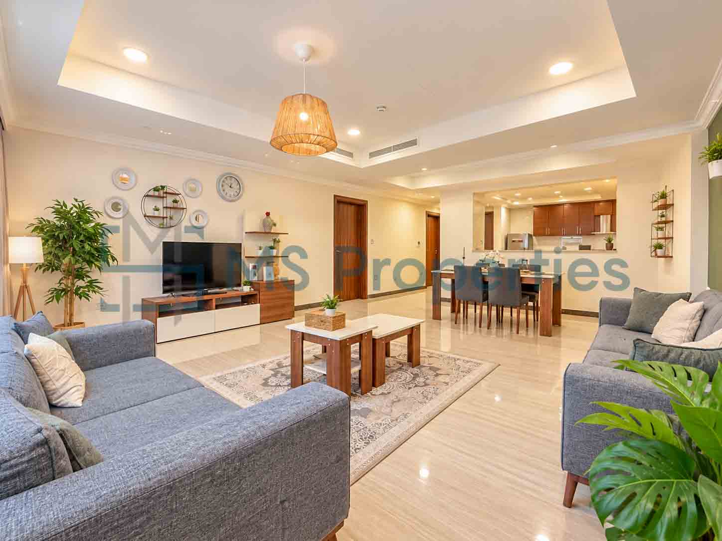 Well-Maintained 1 BHK Furnished with Stunning View