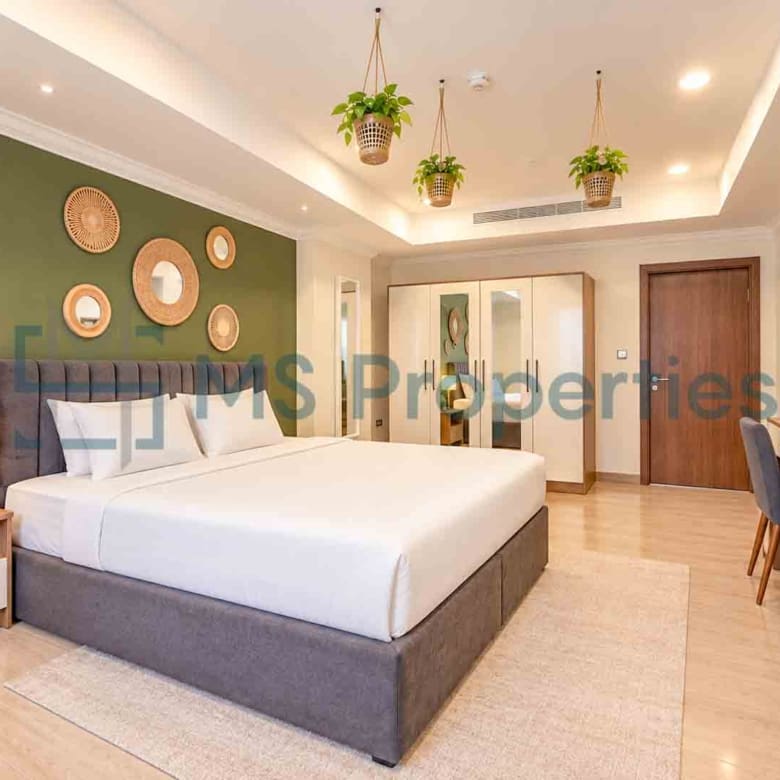 Well-Maintained 1 BHK Furnished with Stunning View