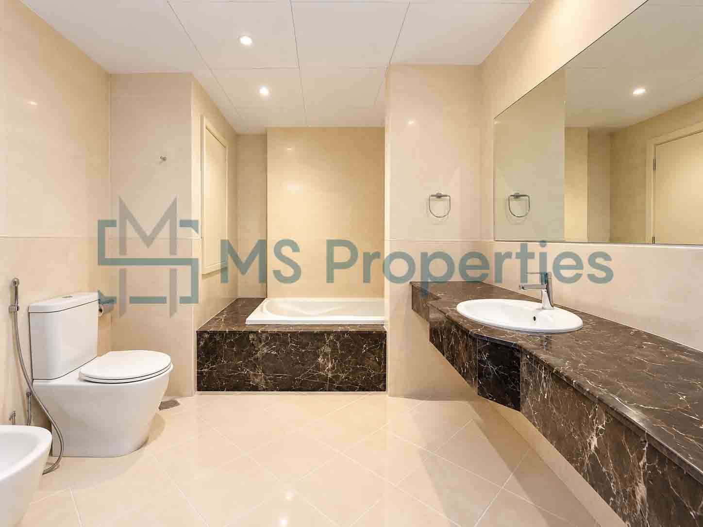 Stunning 2 BHK | Great Layout Balcony | Marina View