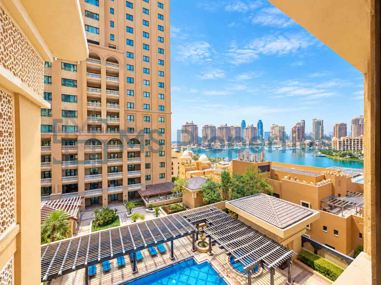 Stunning 2 BHK | Great Layout Balcony | Marina View