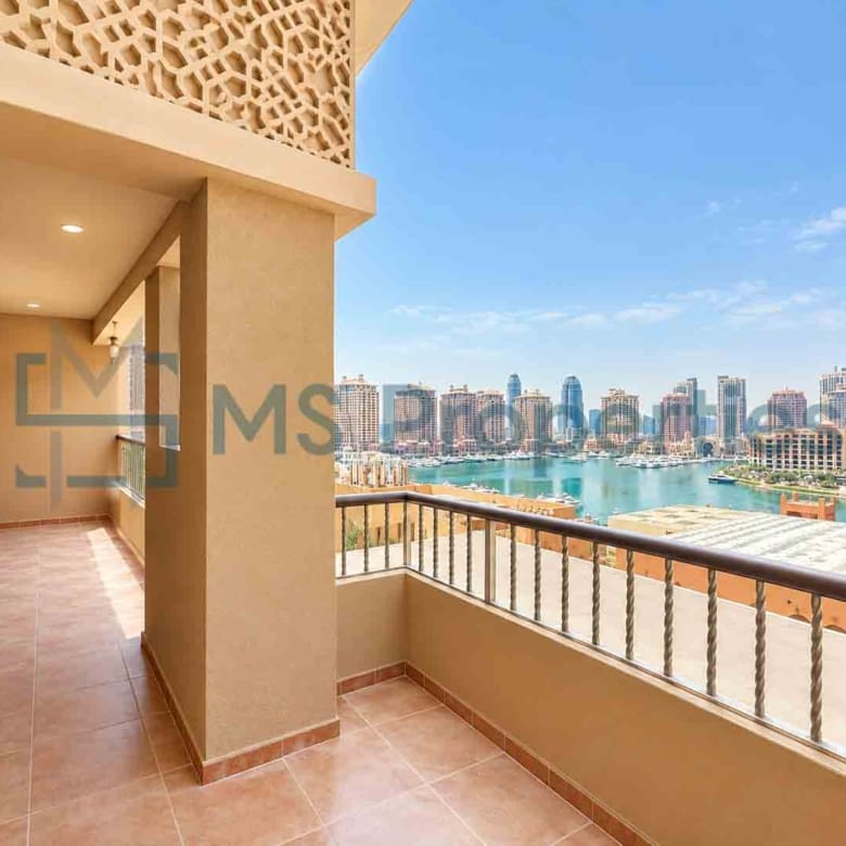Stunning 2 BHK | Great Layout Balcony | Marina View