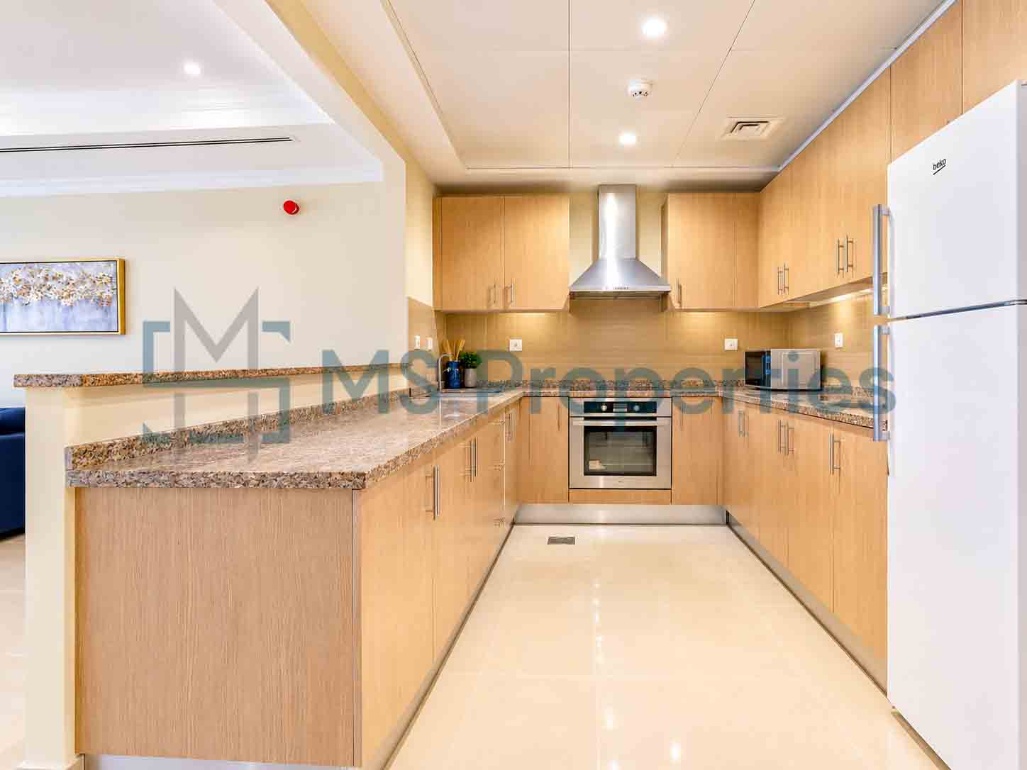 Minimalist Studio Furnished in The Pearl | Bills Included