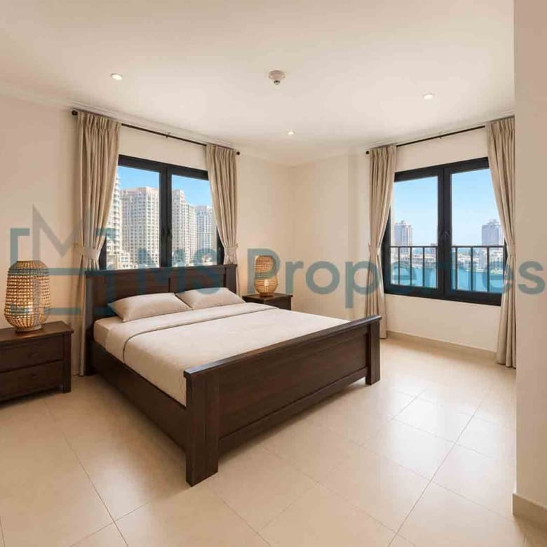 Bright & Spacious 2BHK Furnished | Beautiful Marina View