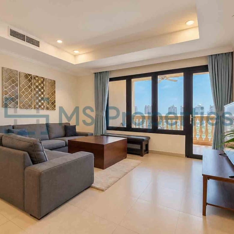 Bright & Spacious 2BHK Furnished | Beautiful Marina View
