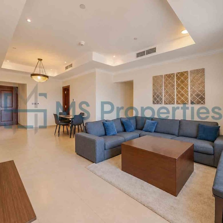 Bright & Spacious 2BHK Furnished | Beautiful Marina View