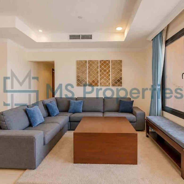 Bright & Spacious 2BHK Furnished | Beautiful Marina View