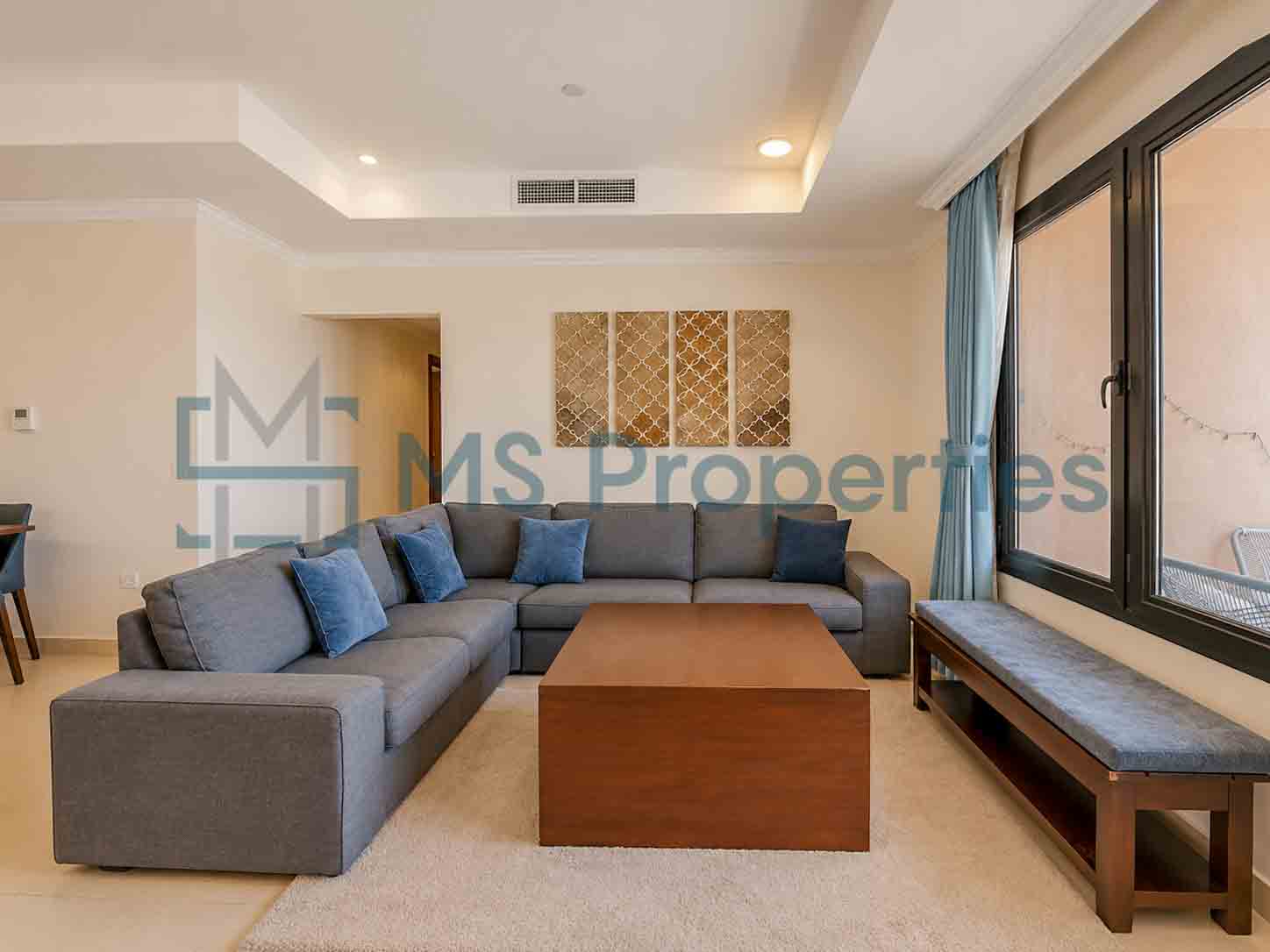 Bright & Spacious 2BHK Furnished | Beautiful Marina View