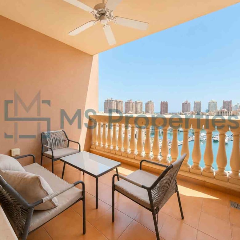 Bright & Spacious 2BHK Furnished | Beautiful Marina View