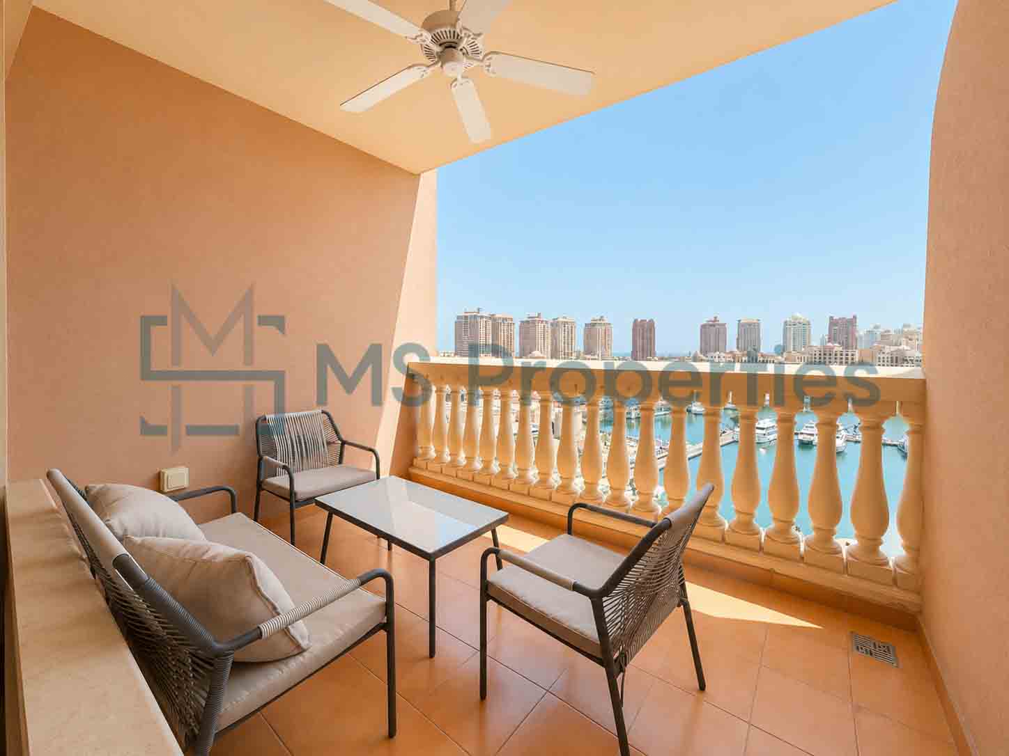 Bright & Spacious 2BHK Furnished | Beautiful Marina View