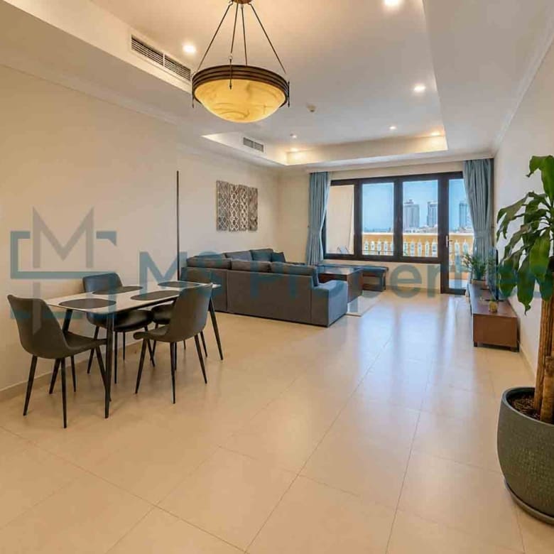 Bright & Spacious 2BHK Furnished | Beautiful Marina View