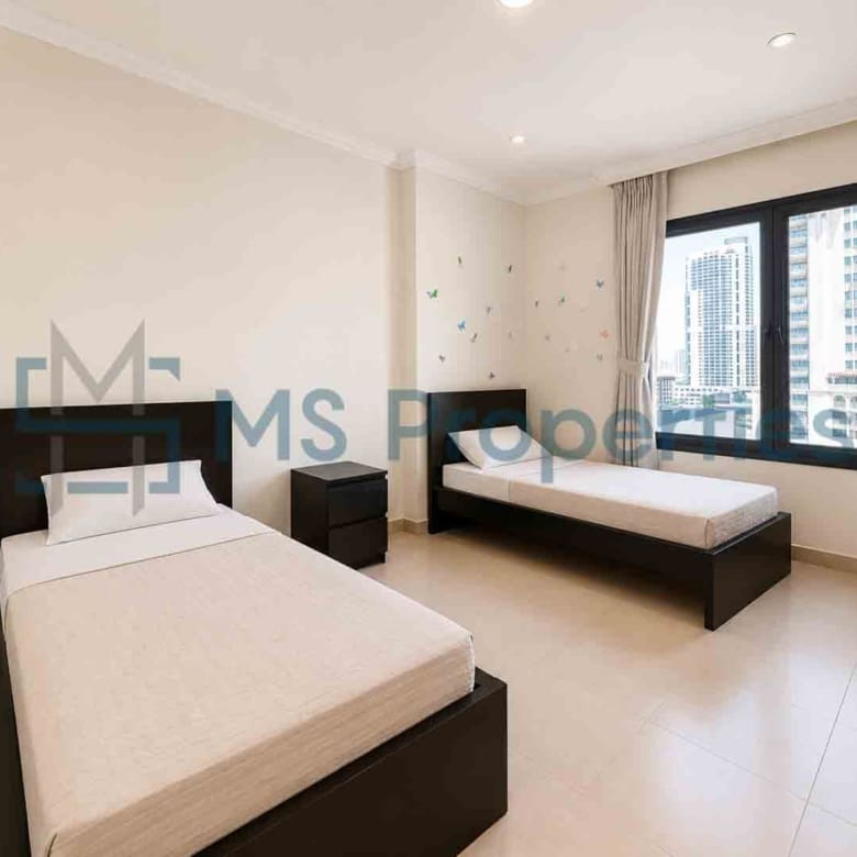 Bright & Spacious 2BHK Furnished | Beautiful Marina View