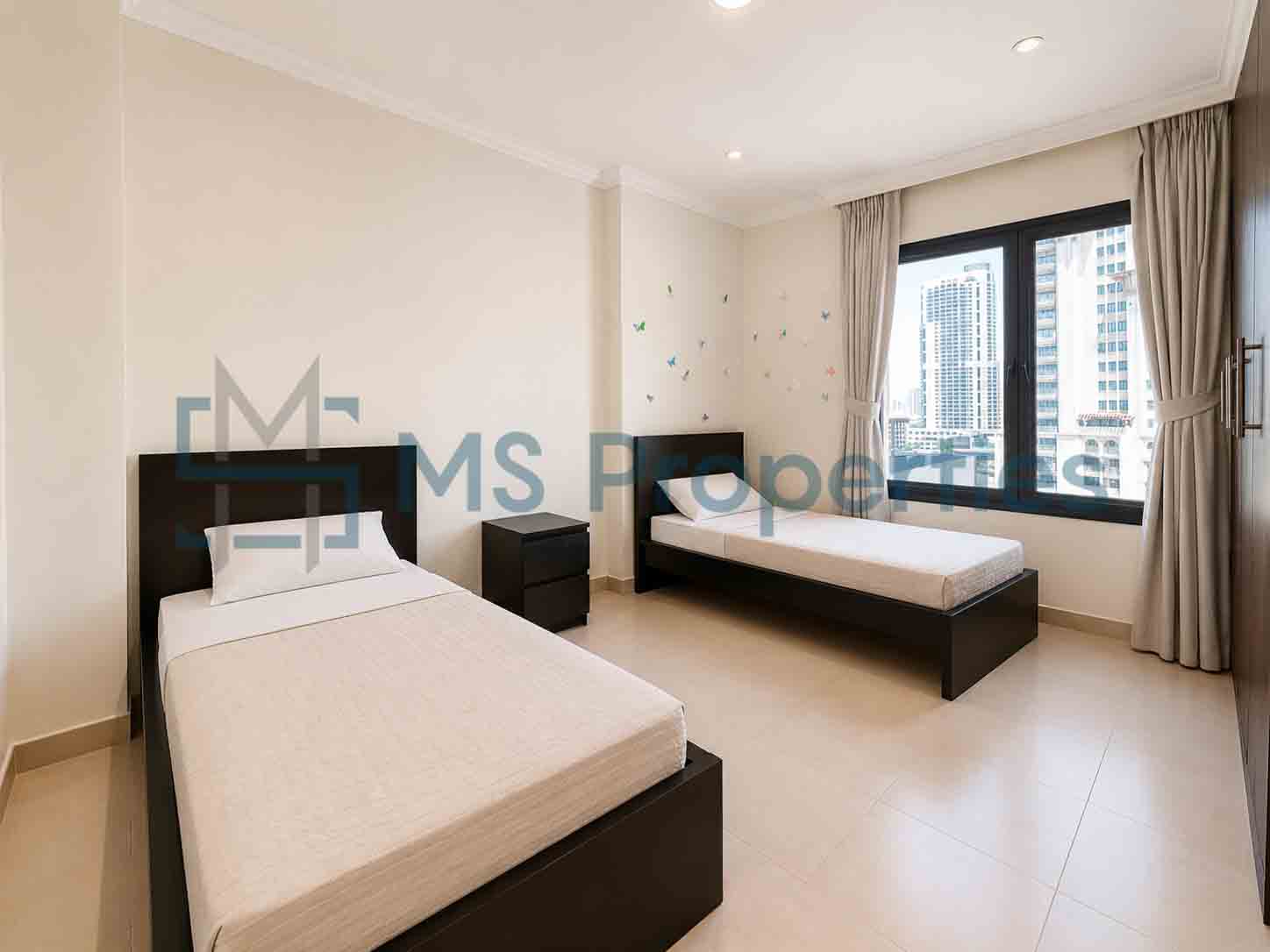 Bright & Spacious 2BHK Furnished | Beautiful Marina View