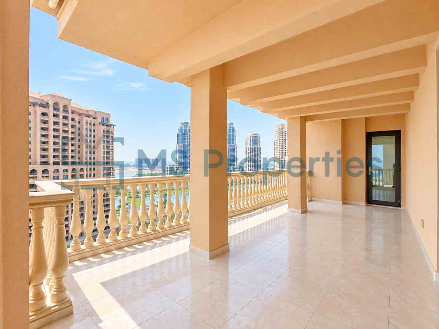 Experience 3BHK + Maid Room with Stunning Full Marina View Balcony