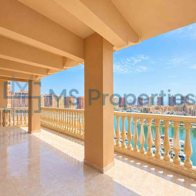 Experience 3BHK + Maid Room with Stunning Full Marina View Balcony