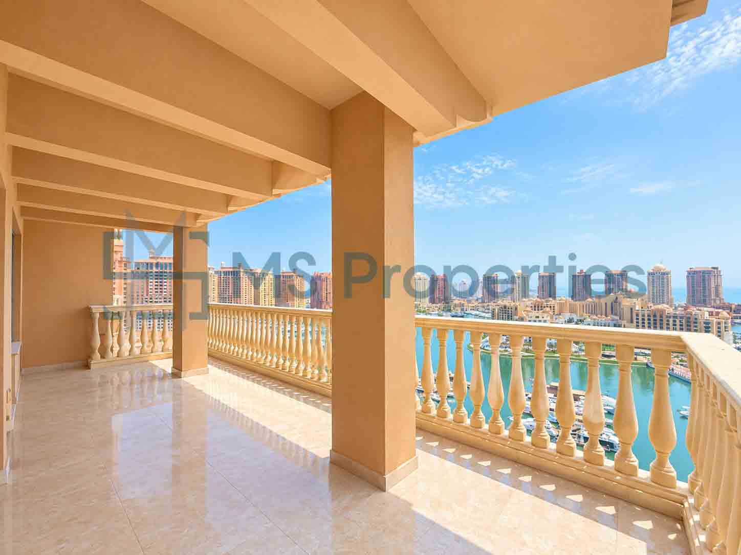 Experience 3BHK + Maid Room with Stunning Full Marina View Balcony