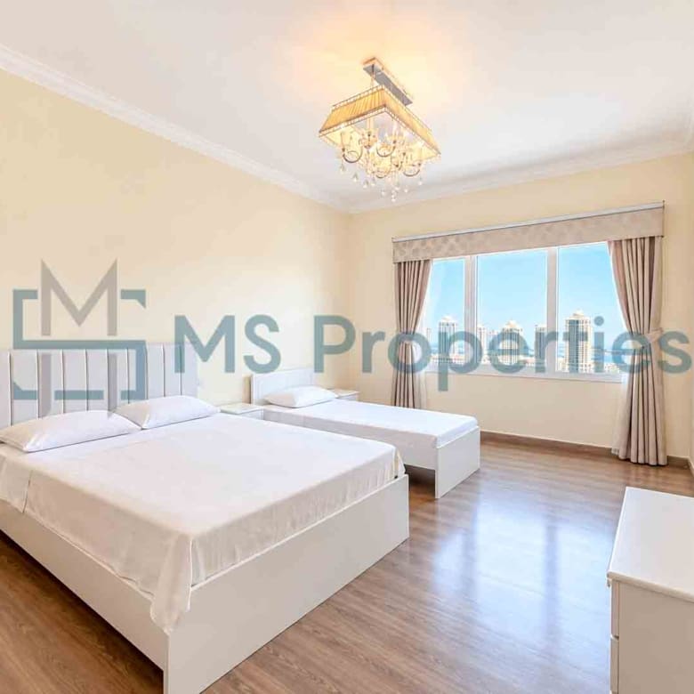 Experience 3BHK + Maid Room with Stunning Full Marina View Balcony