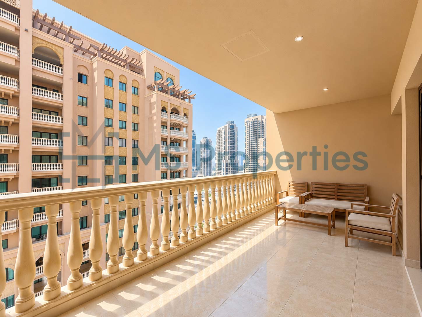 Luxury 3BHK+Maid Room | Furnished | Sea View Balcony