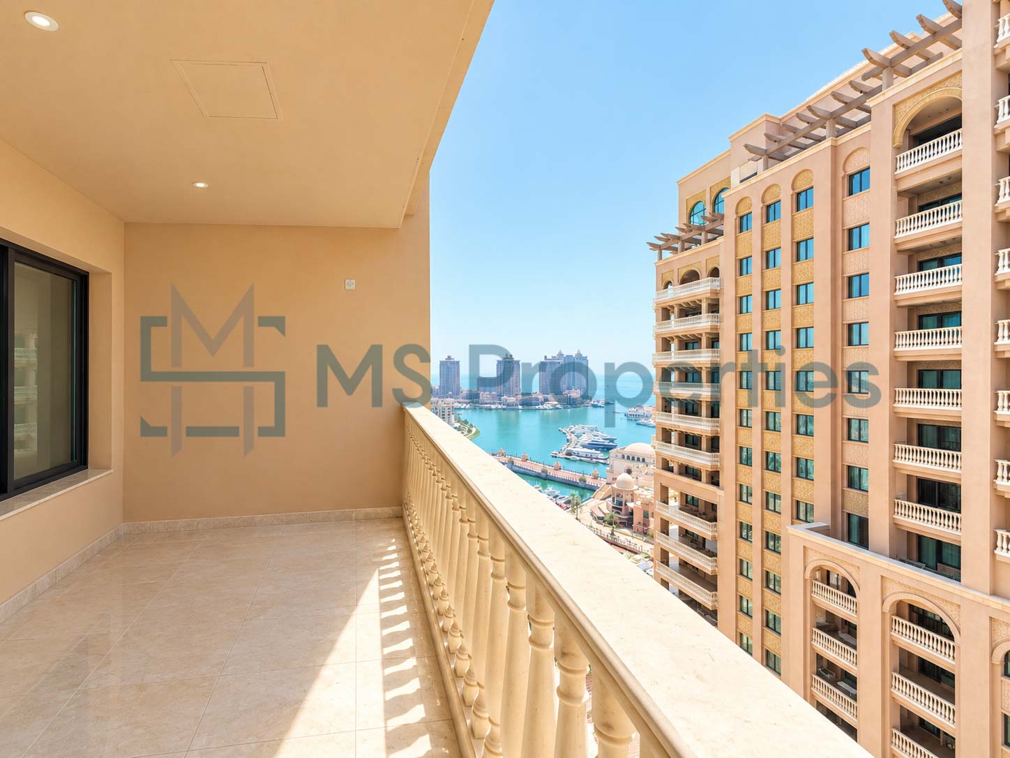 High-End 3BHK with MaidRoom Apartment with Marina View Balcony