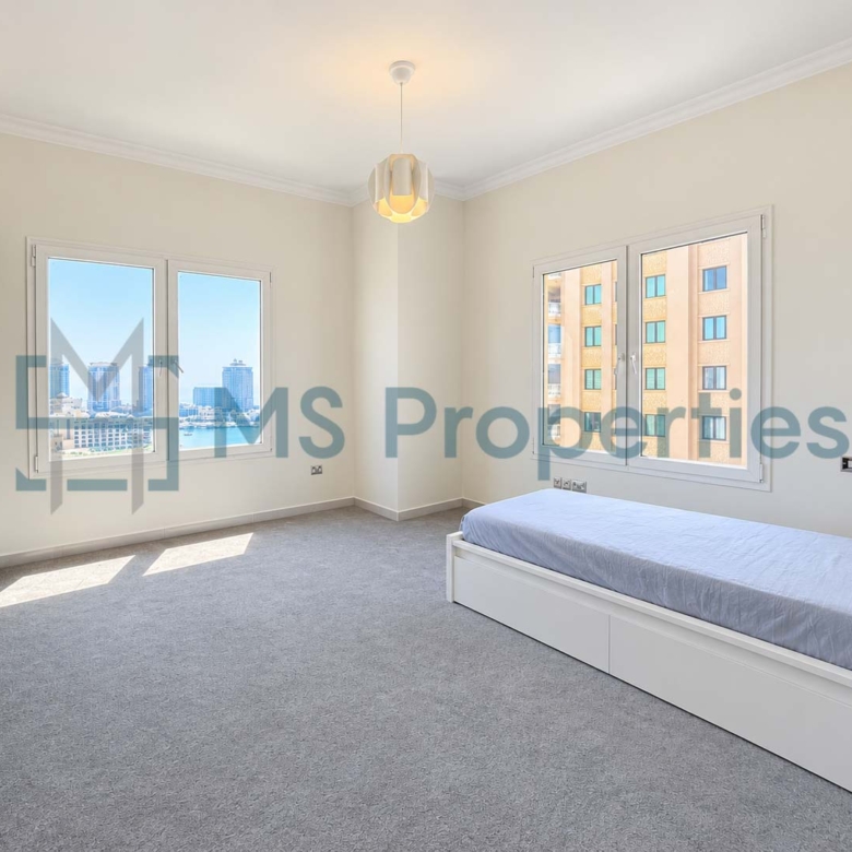 Luxury 3BHK+Maid Room | Furnished | Sea View Balcony