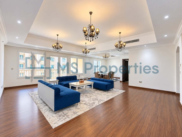 High-End 3BHK with MaidRoom Apartment with Marina View Balcony