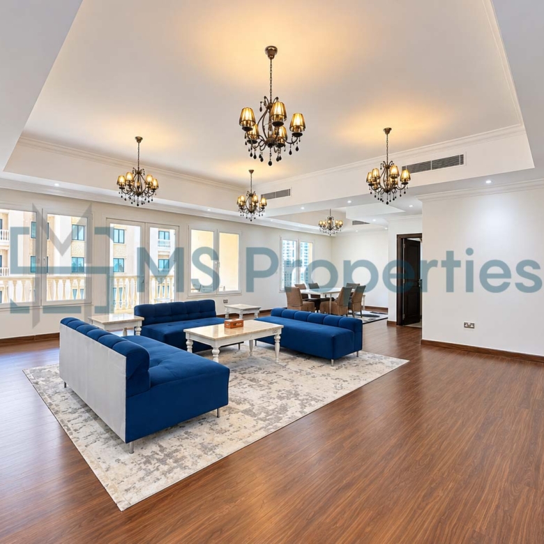 High-End 3BHK with MaidRoom Apartment with Marina View Balcony