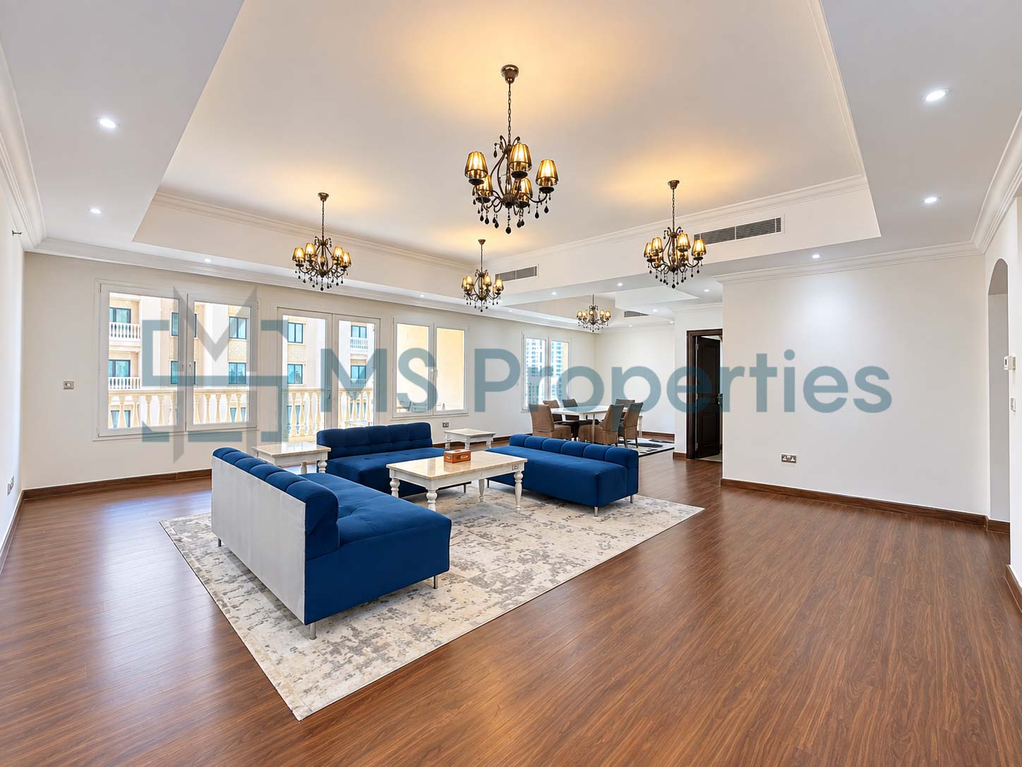 T9_1507_-2 High-End 3BHK with MaidRoom Apartment with Marina View Balcony